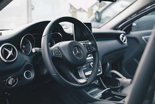 car black Mercedes-Benz car interior mercedes